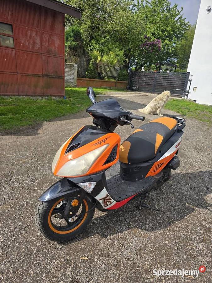 Skuter Zipp Quantum Rs50 Zarejestrowany opłacony 50cm3 śląskie Pilica
