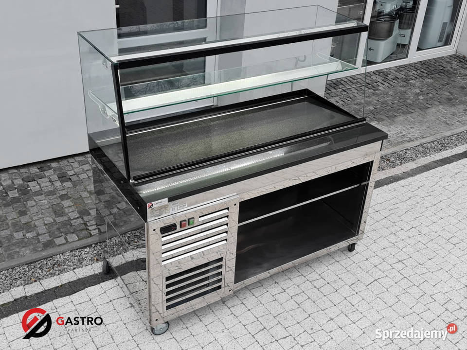 Witryna chłodnicza ekspozycyjna z chłodniczym Gastronomia Ostrów Wielkopolski sprzedam