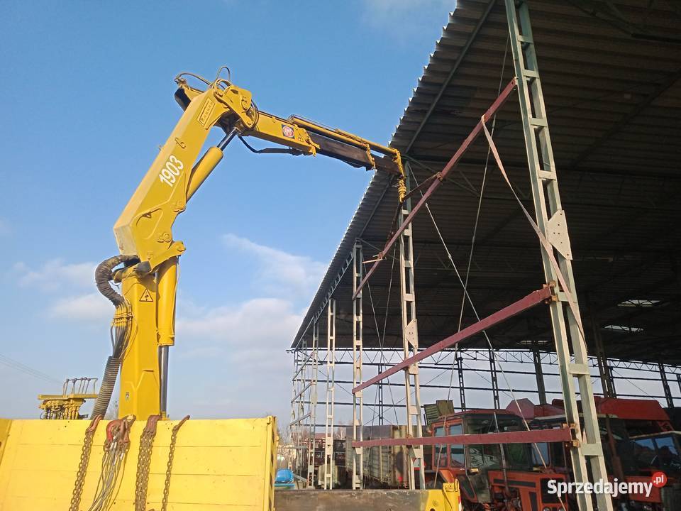 Usługi HDS dźwig kontener silos Probostwo Górne