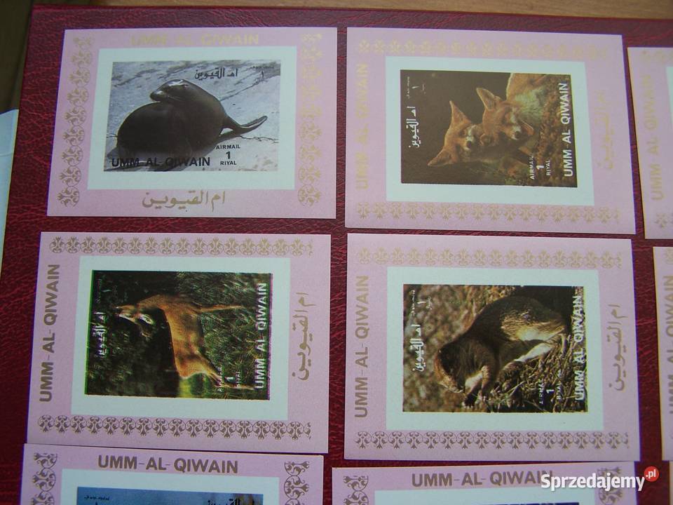 Umm Al Quiwain ZEA MNH Dzikie Zwierzęta 4 Tychy