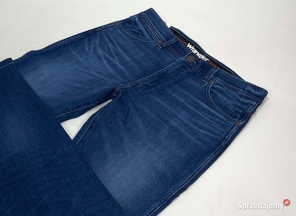 Spodnie męskie jeansy Wrangler Larston 812 Blue Lublin sprzedam