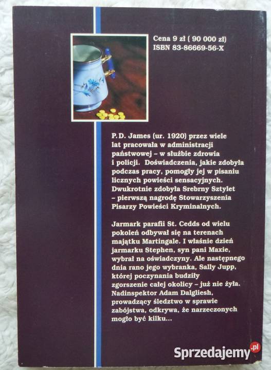 Zakryjcie jej twarz P D James Warszawa