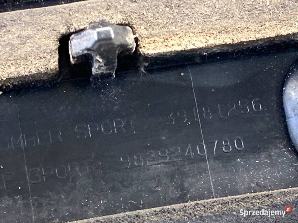 SPOILER OPEL CORSA F Hatchback 9829240780