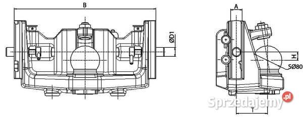 Zaczep transportowy kulowy 390 mm C51698814 Kamionna