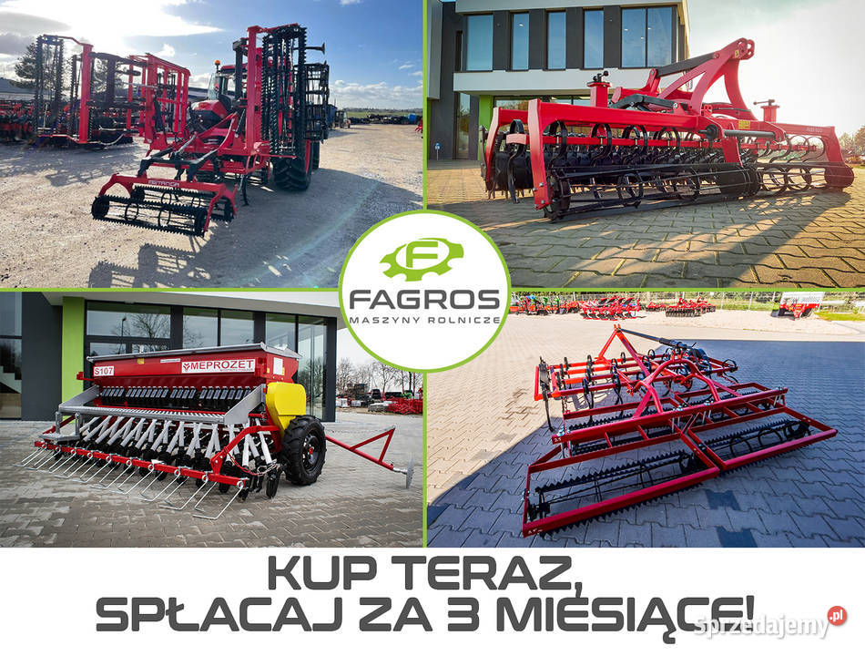 Wał Siewny AGREGAT UPRAWOWY Przedsiewny Uprawowo nieuszkodzony mazowieckie Sierpc