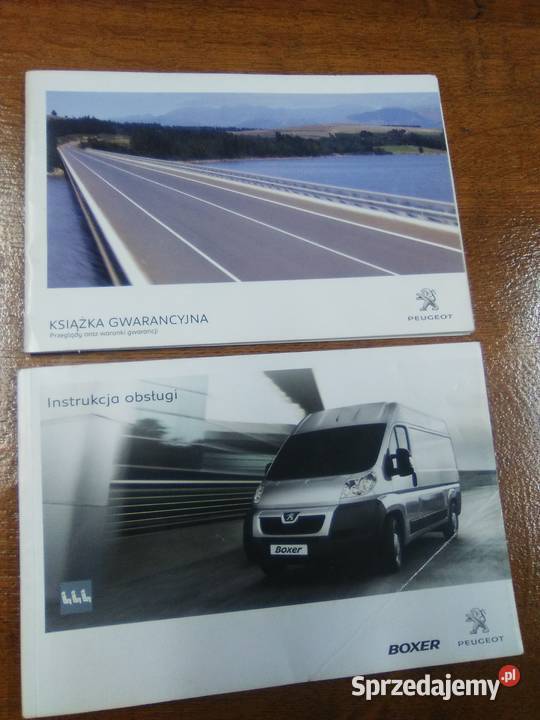 Instrukcja obsługi Peugeot Boxer III
