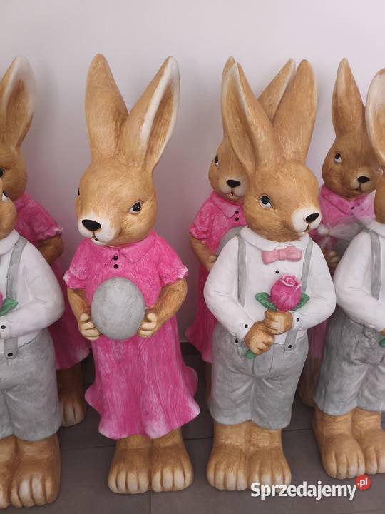 Królik Wielkanocny duży 122 Pani Wielkanoc Dębica
