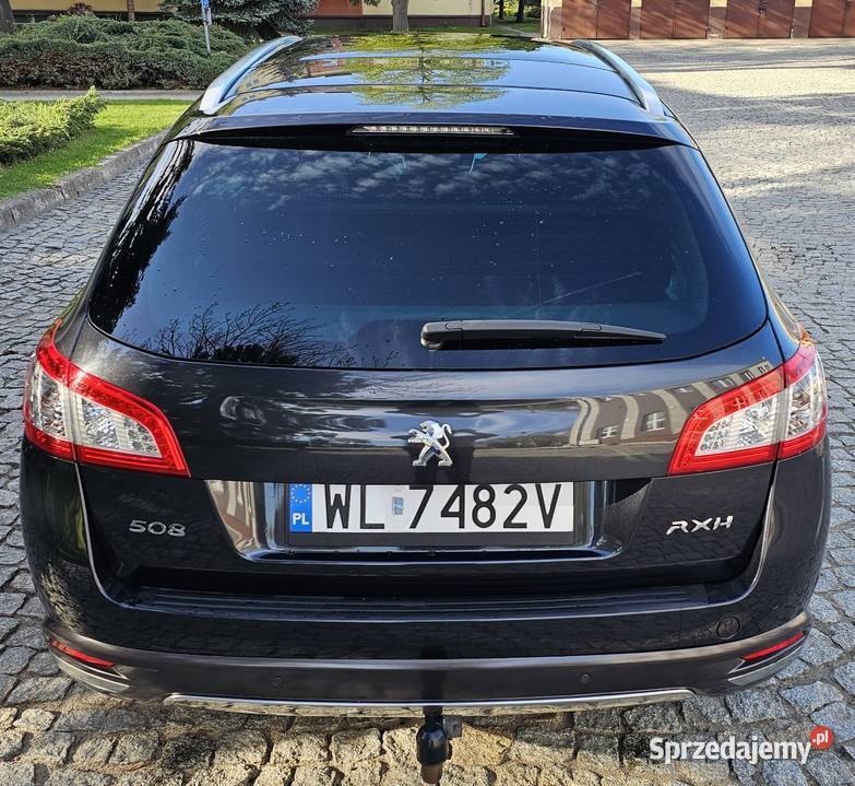 Peugeot 508 RXH JBL BLIS 4strefy klimy masaż Łask