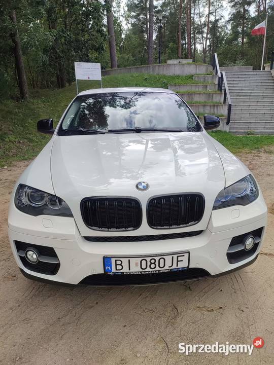 BMW X6 E71 2010 30 BENZYNA 122 KANADAASO MPAKIET klimatyzacja Białystok