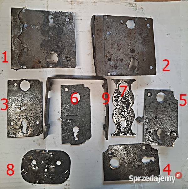 Części do zamka puszkowego zestaw 1 Ostrów Wielkopolski