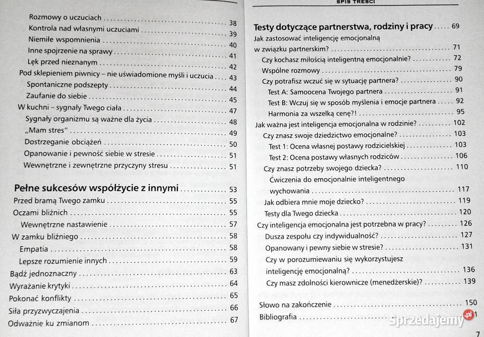 Inteligencja emocjonalna Testy EQ Marion M Sehr Chełm