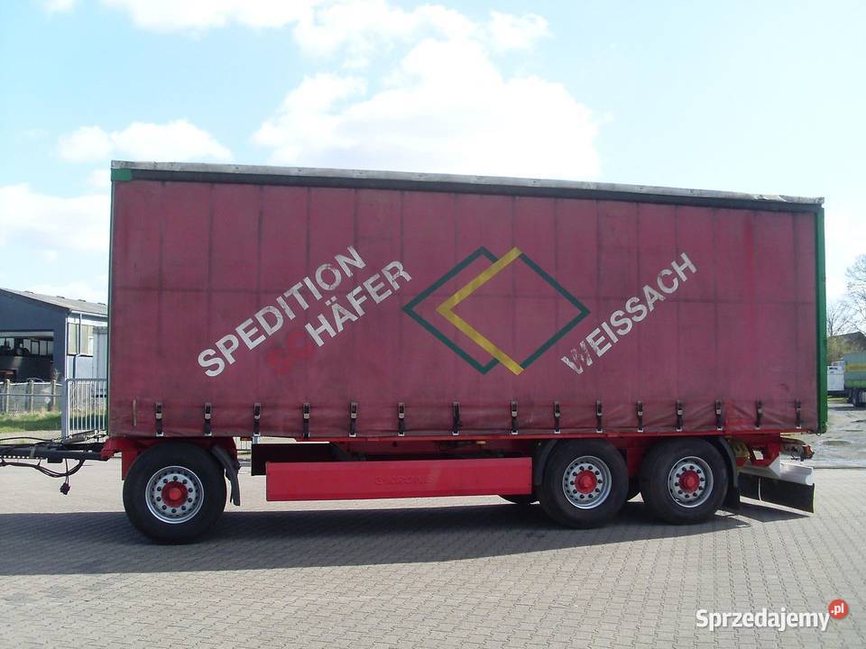 Przyczepa 3 osiowa firanka 830 Rok produkcji 2005 mazowieckie