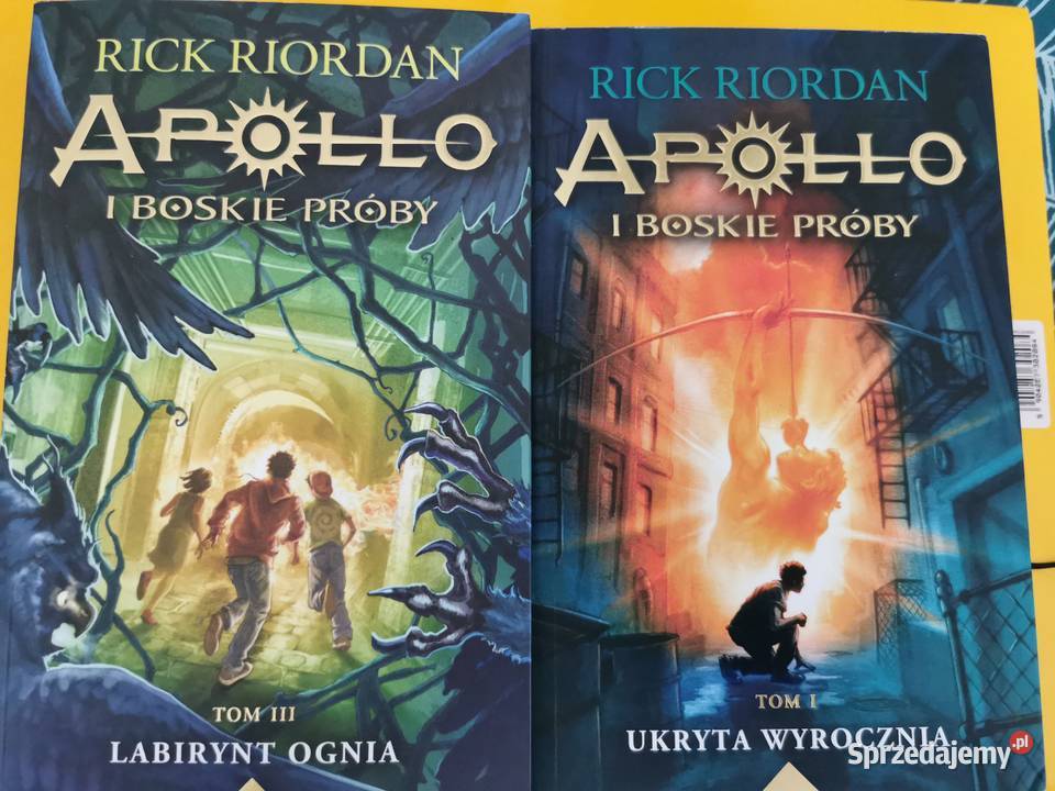 APOLLO i boskie próby tom 1 to 3 miękka