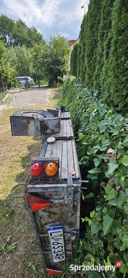 Przyczepka Świdnicka uszkodzona z dokumentami Lublin