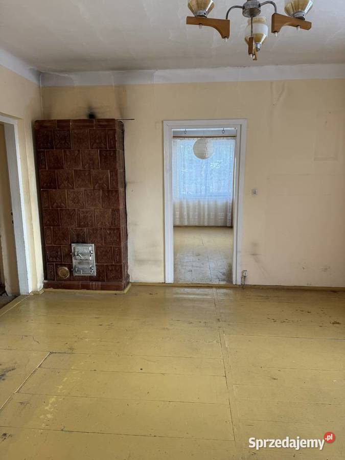 Duży piec kaflowy dwustronny 2 pokoje ozdobne Piece wolnostojące Lublin sprzedam