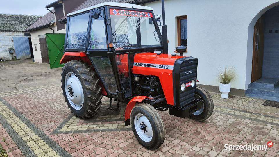 URSUS 3512 MF 255 wspomaganie 4 nowe opony Przytyk