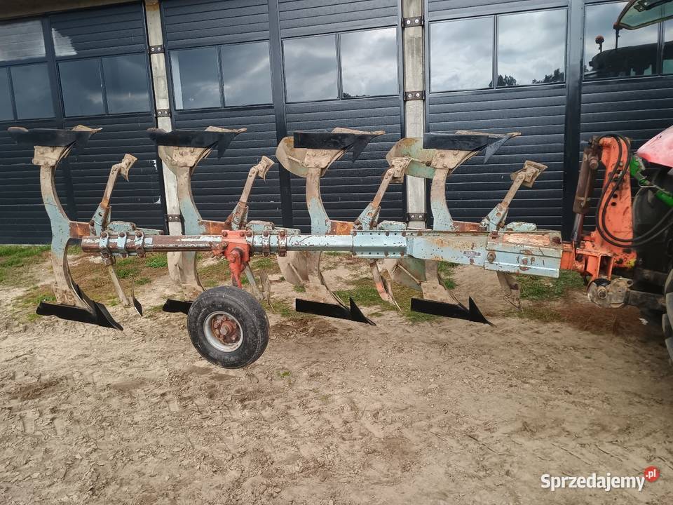 Pług 4skibowy obrotowy Fenet huard kuhn Grabów Rycki