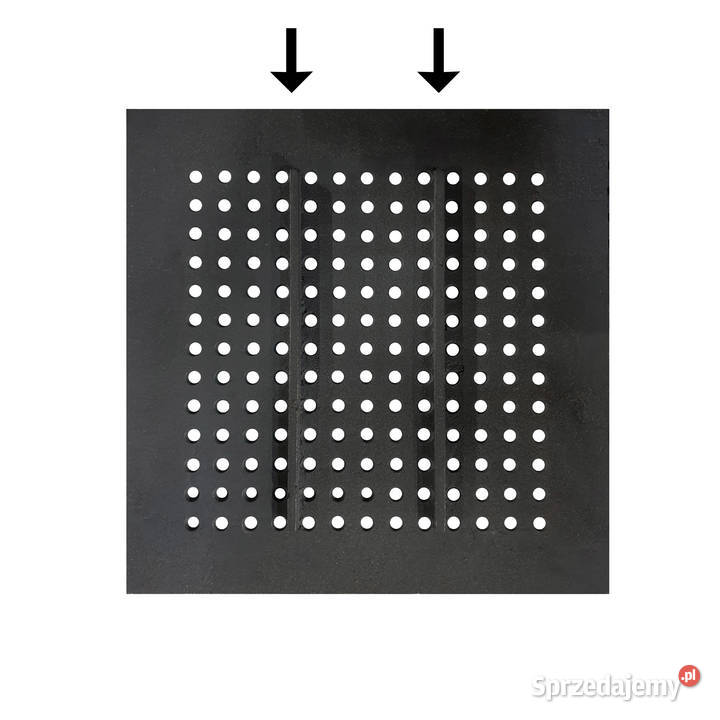 RUSZT KOMINKOWY 50x50 Żeliwny Dziurkowany Do małopolskie sprzedam