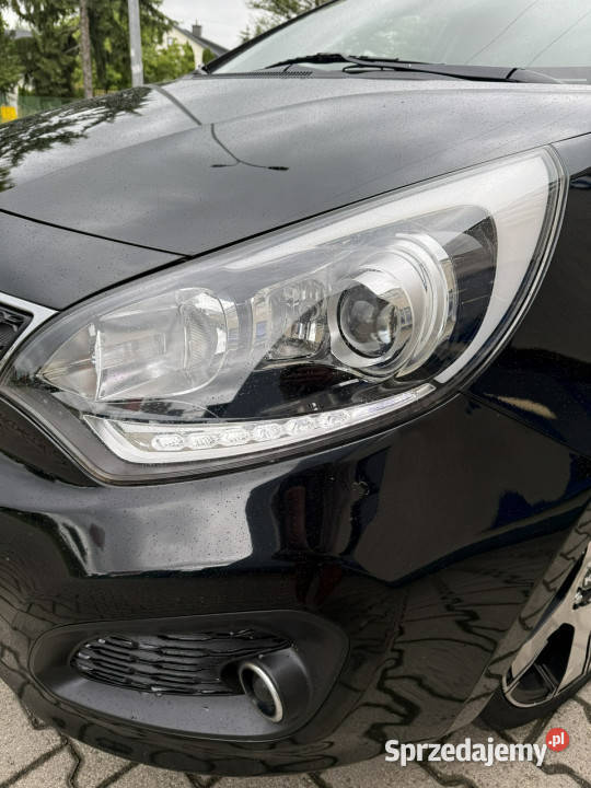 Kia Rio Kia Rio 12B 2012r Nawigacja LED czarny Sokołów Podlaski