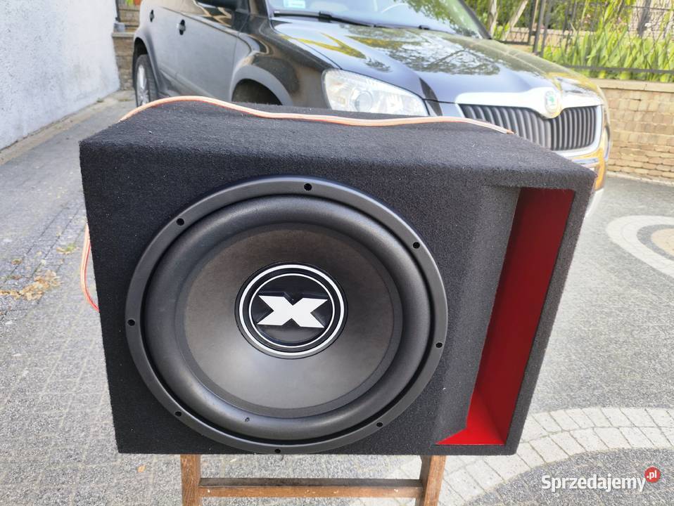 Skrzynia bassowa basowa tuba subwoofer Excursion skrzynie basowe i tuby Niegowonice