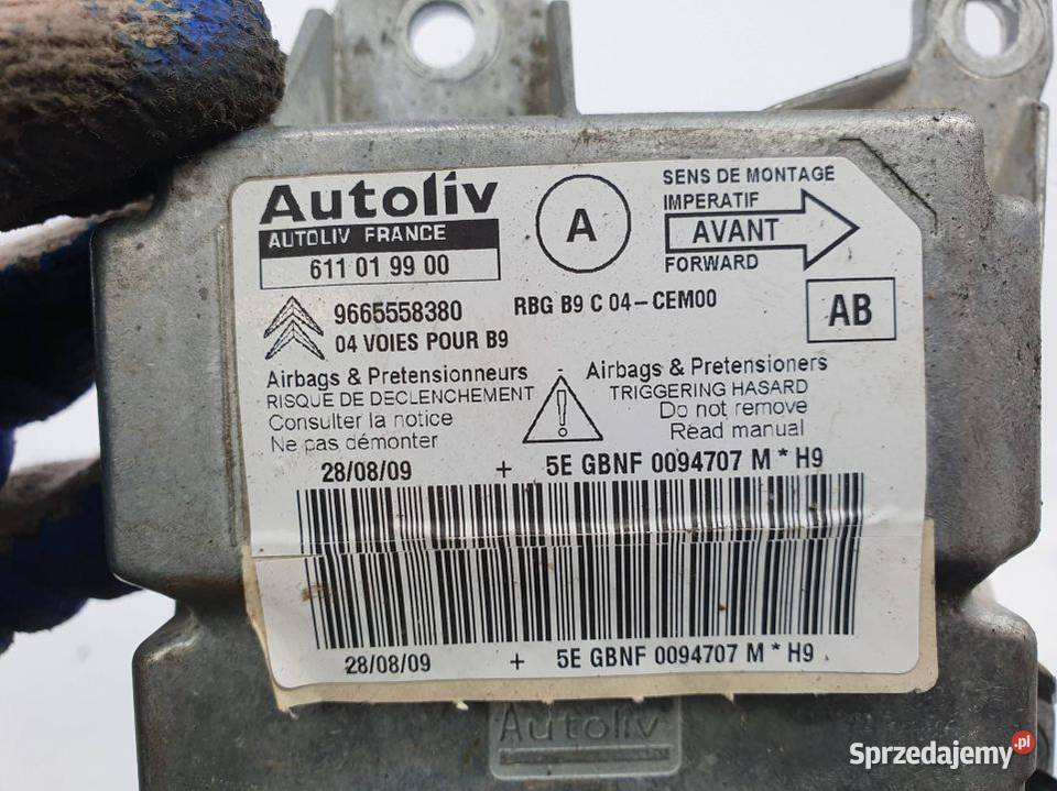 MODUŁ CITROEN BERLINGO 9665558380 Pozostałe sprzedam