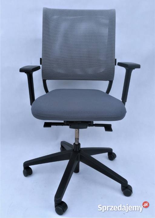 Krzesło biurowe SEDUS Netwin szary meble biurowe Leszno