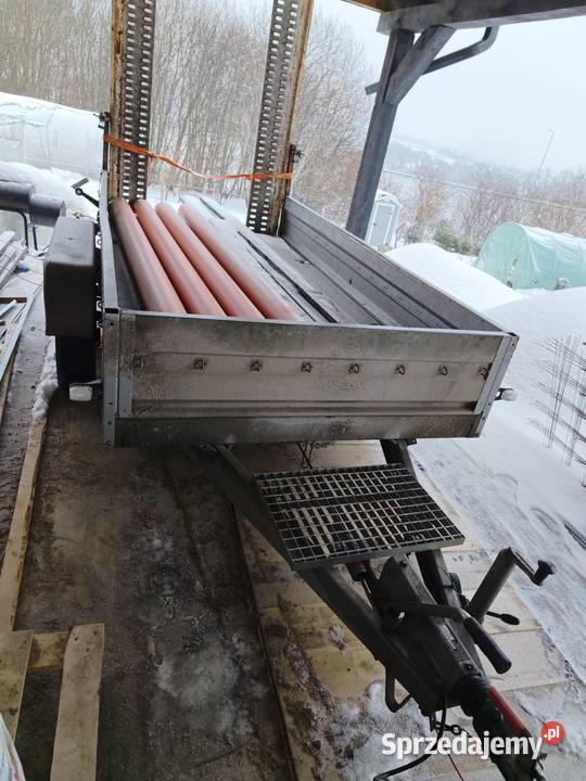 Przyczepa Niewiadów b1430 pod minikoparkę