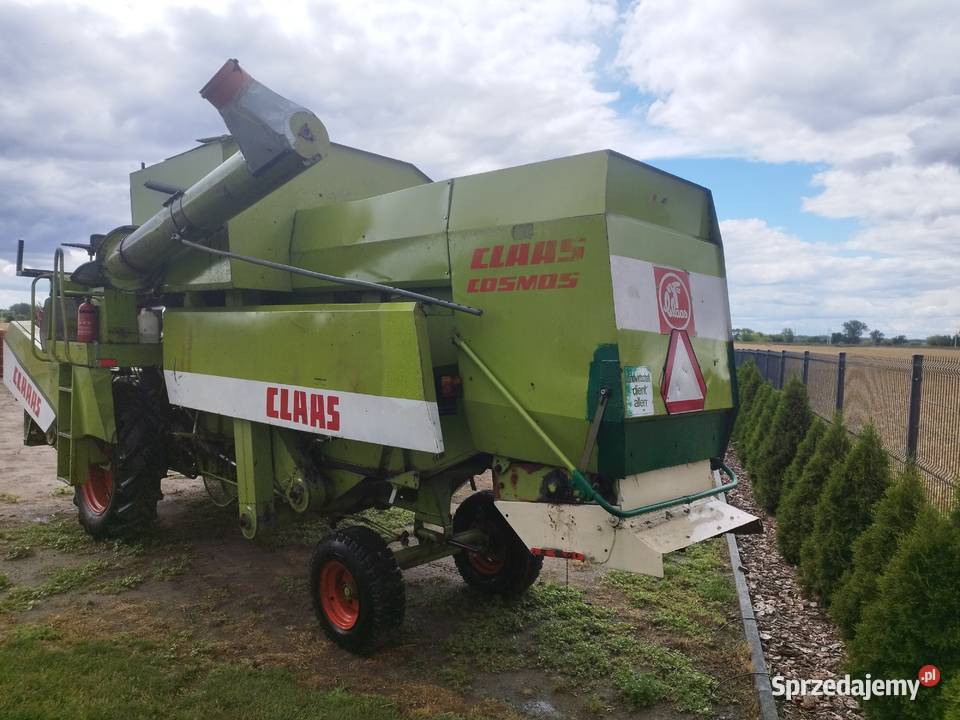 Kombajn zbożowy Claas cosmos bizon rekord Claas Łowicz