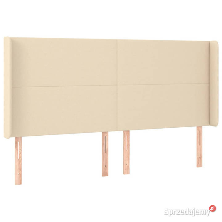 Zagłówek do łóżka z LED kremowy 163x16x118128 Warszawa