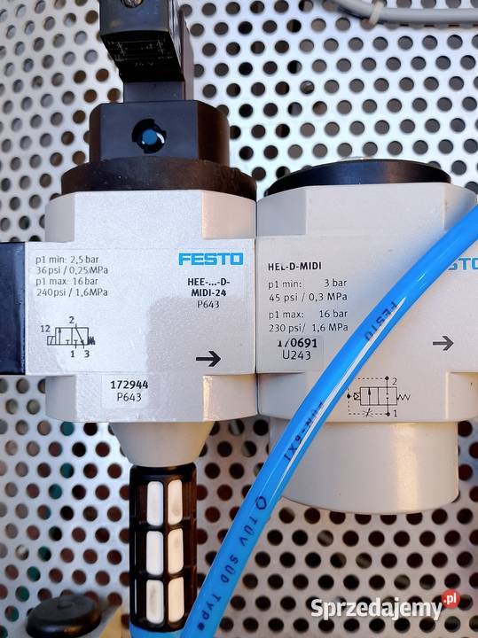 FESTO pneumatyka siłowniki Nowy Tomyśl