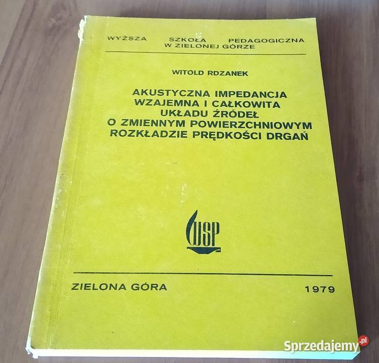 Akustyczna impedancja wzajemna i całkowita