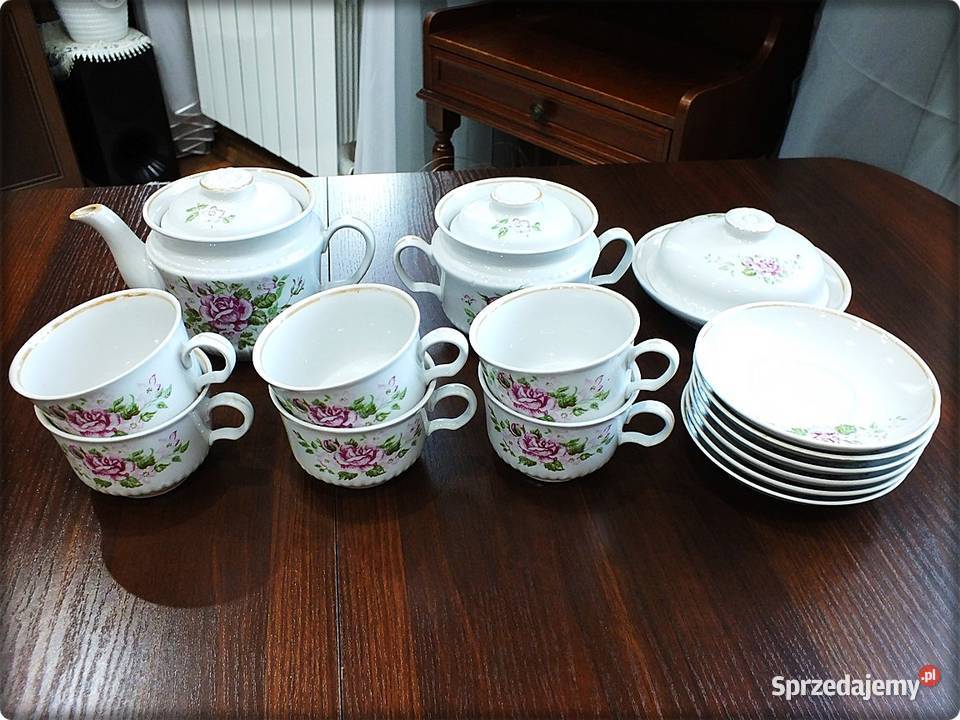 Serwis Porcelany Zestaw TARNOPOL ZSRR lata 70 lubuskie Żary