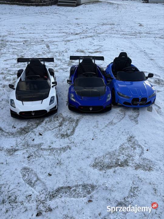 Auta na akumulator Maserati BMW Nowy Tomyśl