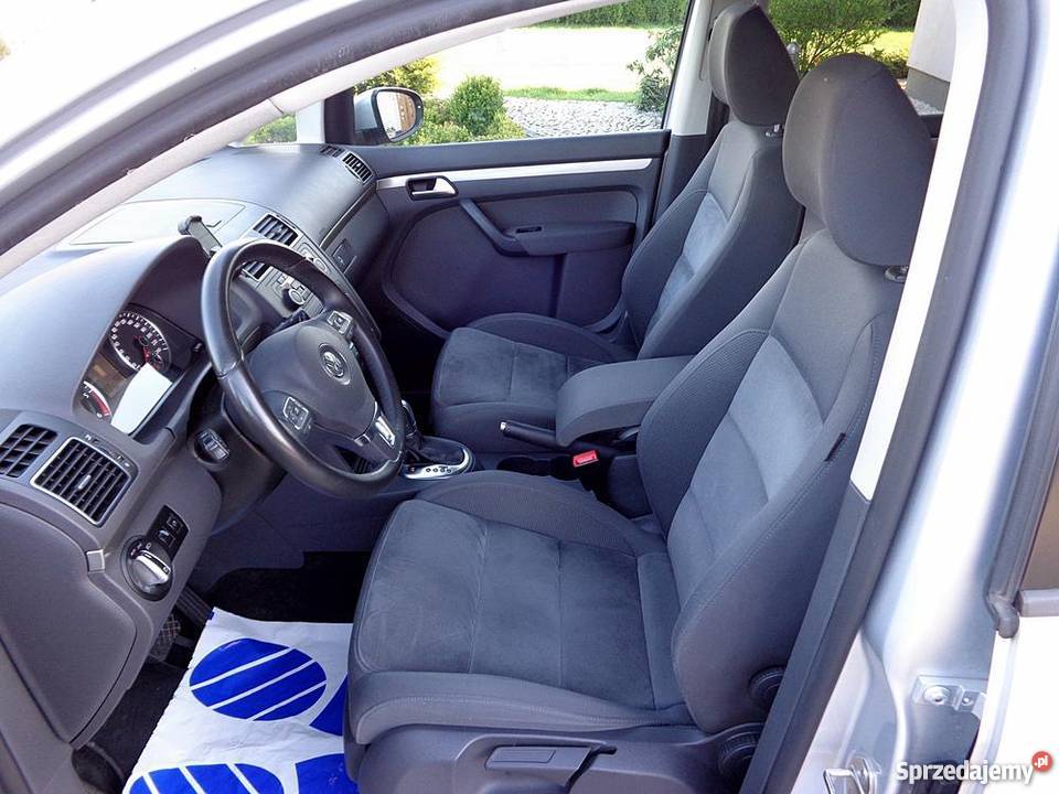 Do sprzedania Volkswagen Touran srebrny 105KM Samochody osobowe Sulechów