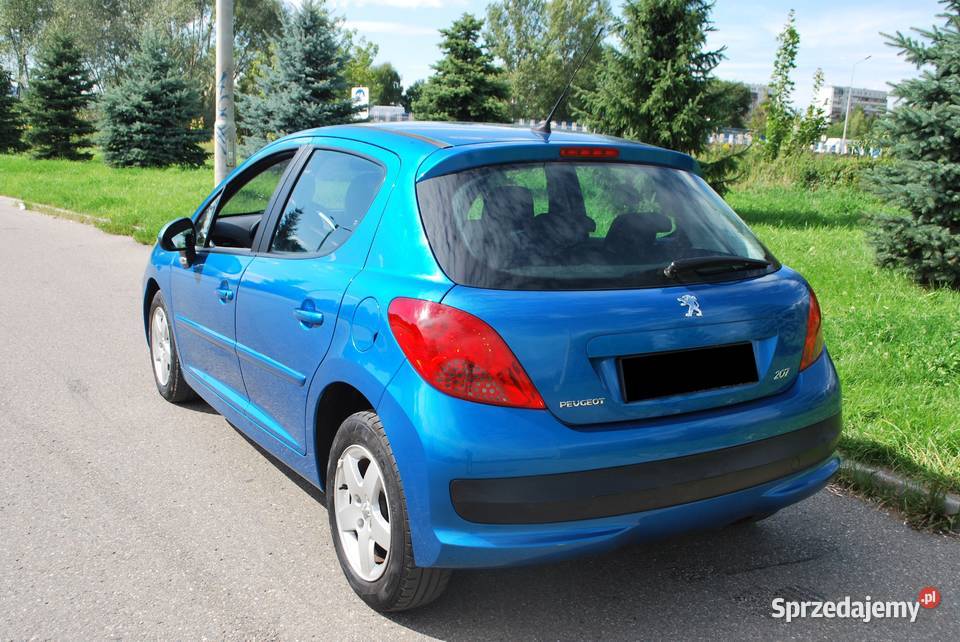 Peugeot 207 14 Benzyna 88 Klima Alufelgi klimatyzacja