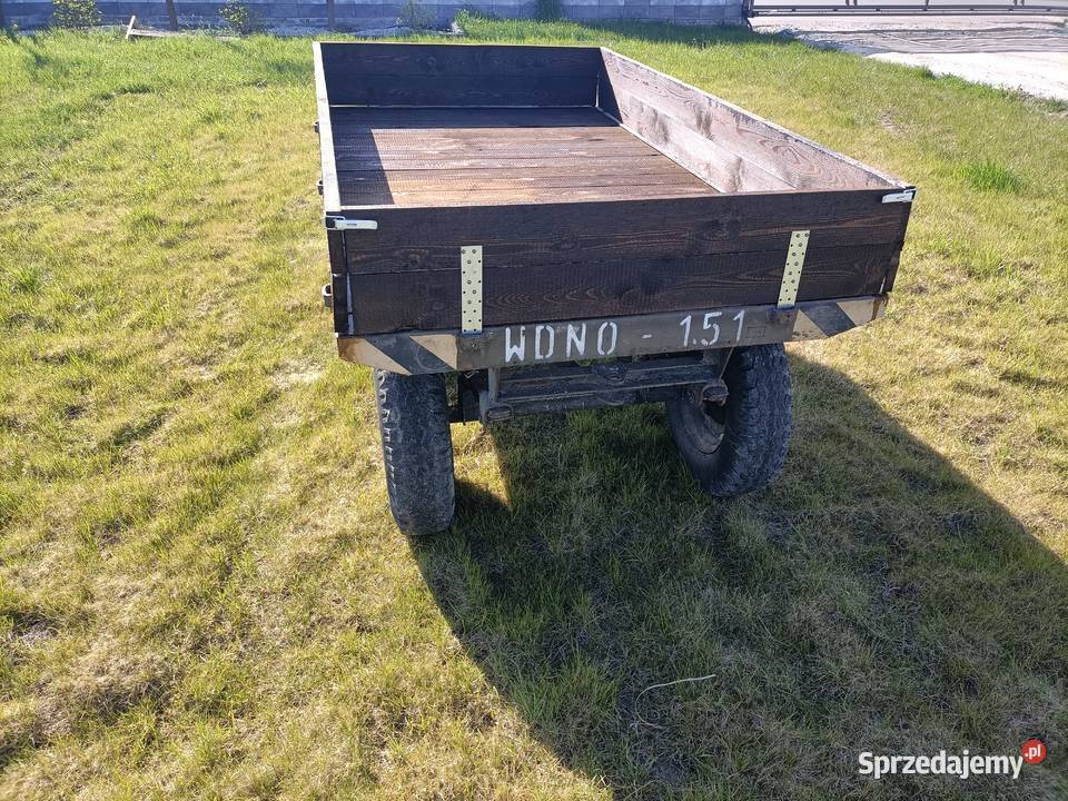 Przyczepa przyczepka sadownicza rolnicza do mini Galewice sprzedam