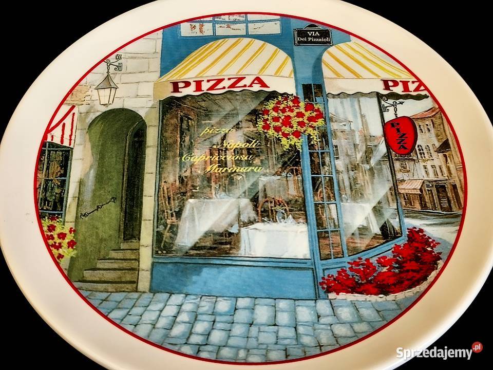 Talerz do pizzy włoski Quadrifoglio Chełm