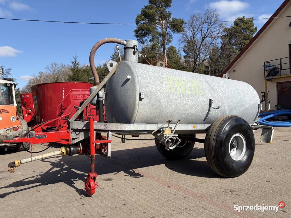 Beczkowóz 7000 litrów beczka szambiarka Beczkowozy Myszyniec