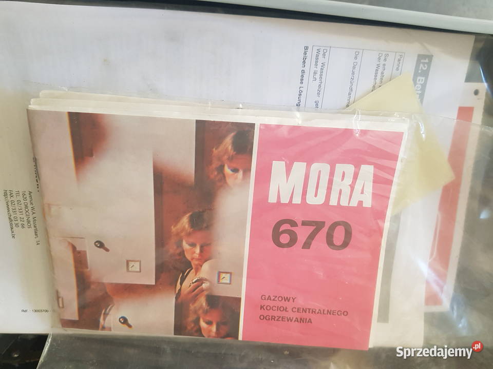 Mora 670 piec gazowy nie używany części małopolskie Kraków