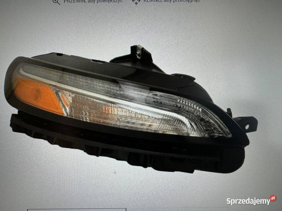 Jeep Cherokee KL 19 lampa DRL przód nowy Lampy przednie Motycz