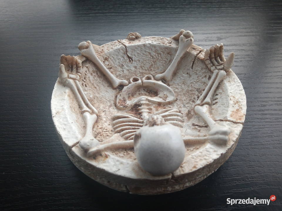 Popielniczka Szkielet Kolekcjonerska