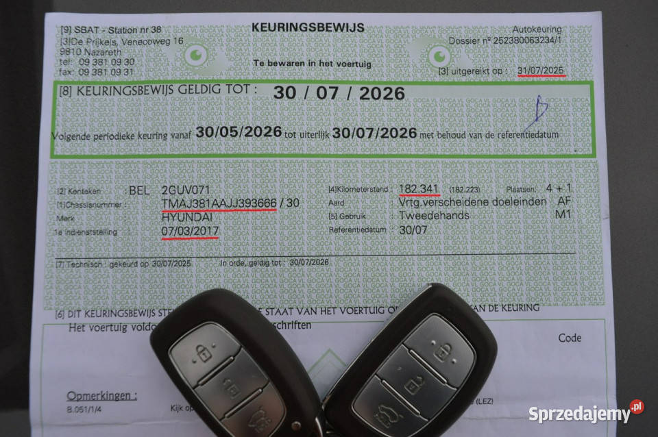 Hyundai Tucson 20 CRDi Bezwypadkowy Full LED szary Tucson Hrubieszów