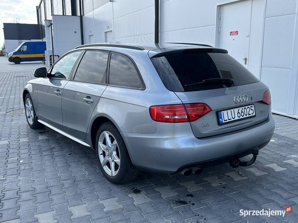 Audi A4 B8 Avant 18TSLine nieuszkodzony lubelskie