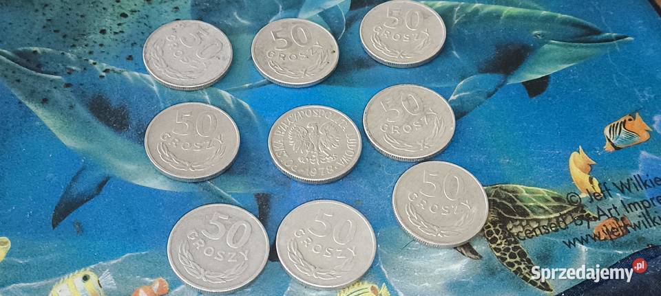 Monety PRL 50 groszy 19781987 Gliwice