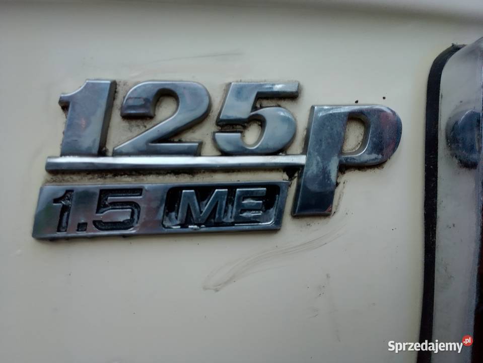 Fiat 125 p 1500 z 1990 roku 76KM 125p sprzedam