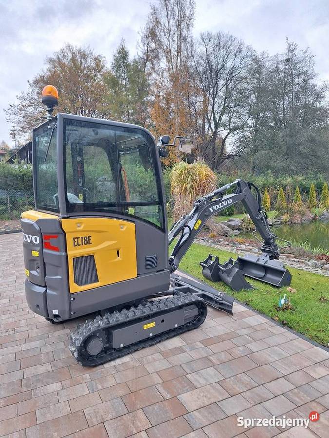 Minikoparka Volvo EC 18E nowa