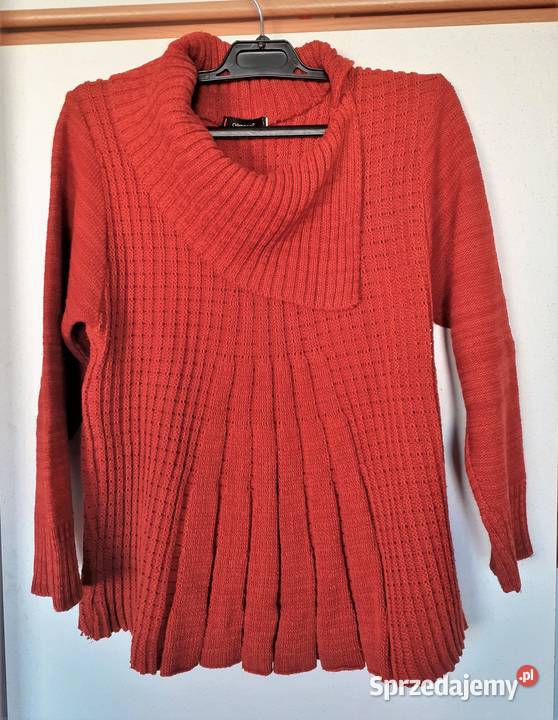 Sweter ceglasty Warszawa