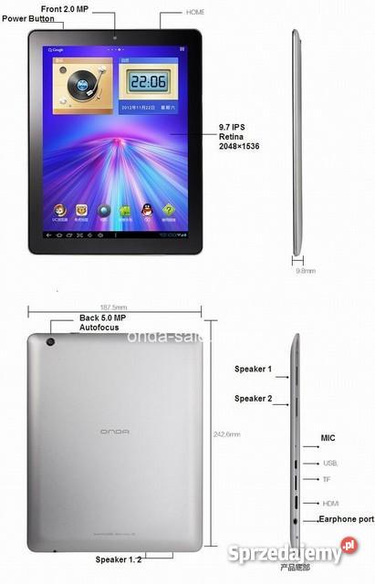 Tablet Onda v972 Quad Core 32GB Łódź
