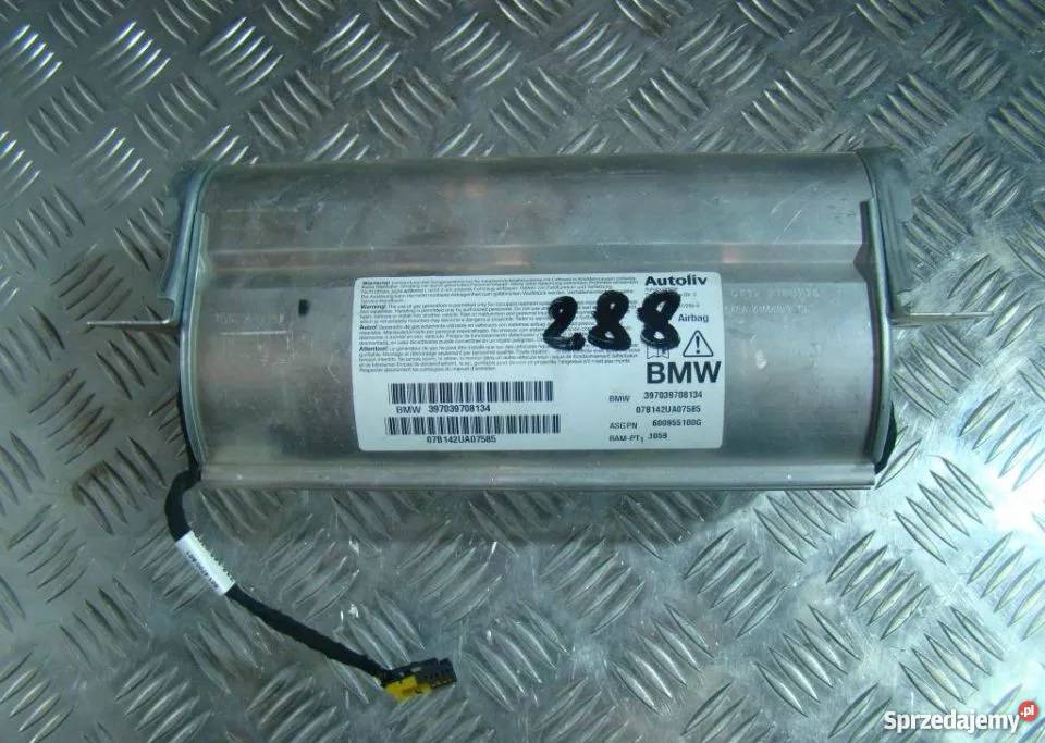 BMW E60 SERIA 5 PODUSZKA AIRBAG 397039708134 poduszki powietrzne Nowy Tomyśl