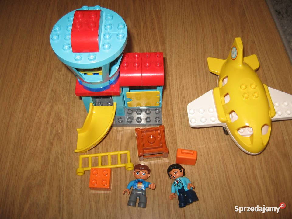 Klocki Duplo Lotnisko 10871 stan 3 lata+ Klocki warmińsko-mazurskie Olsztyn